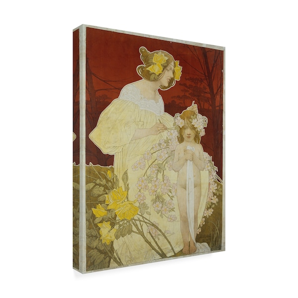 Henri Privat-Livemont 'Palais De La Femme' Canvas Art,18x24